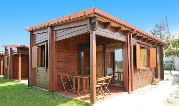 Solemar, Casas de Madera. Bungalows de Madera en Nerga, Aldan, Galicia